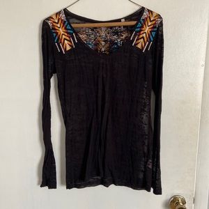 Panhandle Slim sheer top.